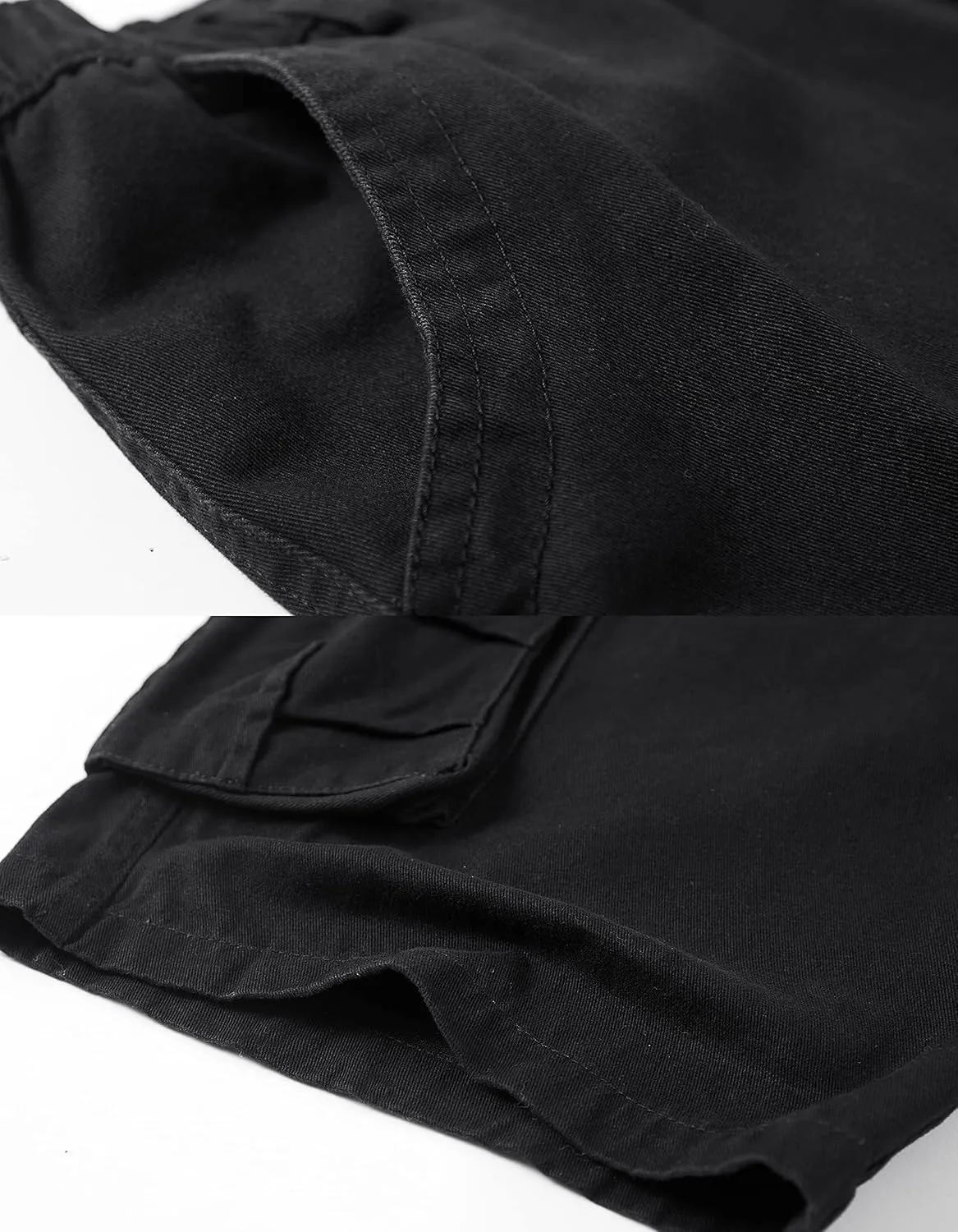 VtuAOL Men's Cargo Shorts for Men Casual Cotton Fishing Hiking Shorts with Multi Pockets