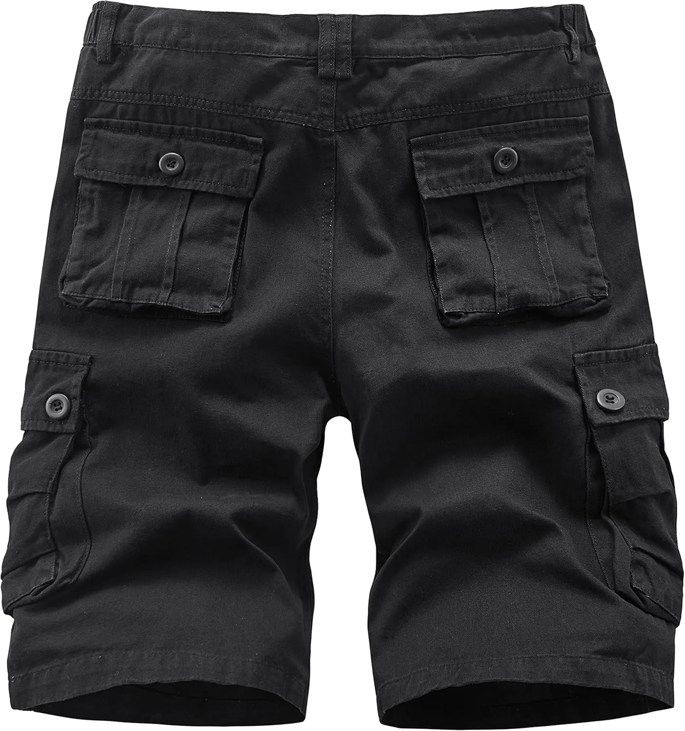 VtuAOL Men's Cargo Shorts for Men Casual Cotton Fishing Hiking Shorts with Multi Pockets