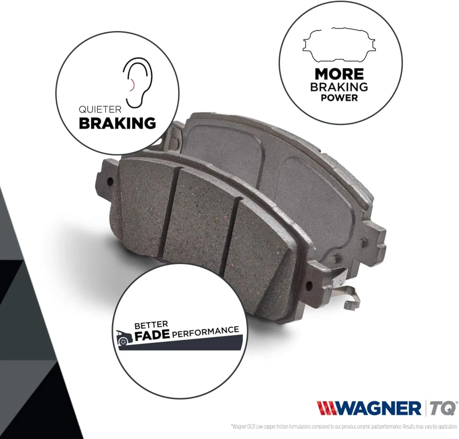 Wagner ThermoQuiet QC430 Ceramic Disc Brake Pad Set