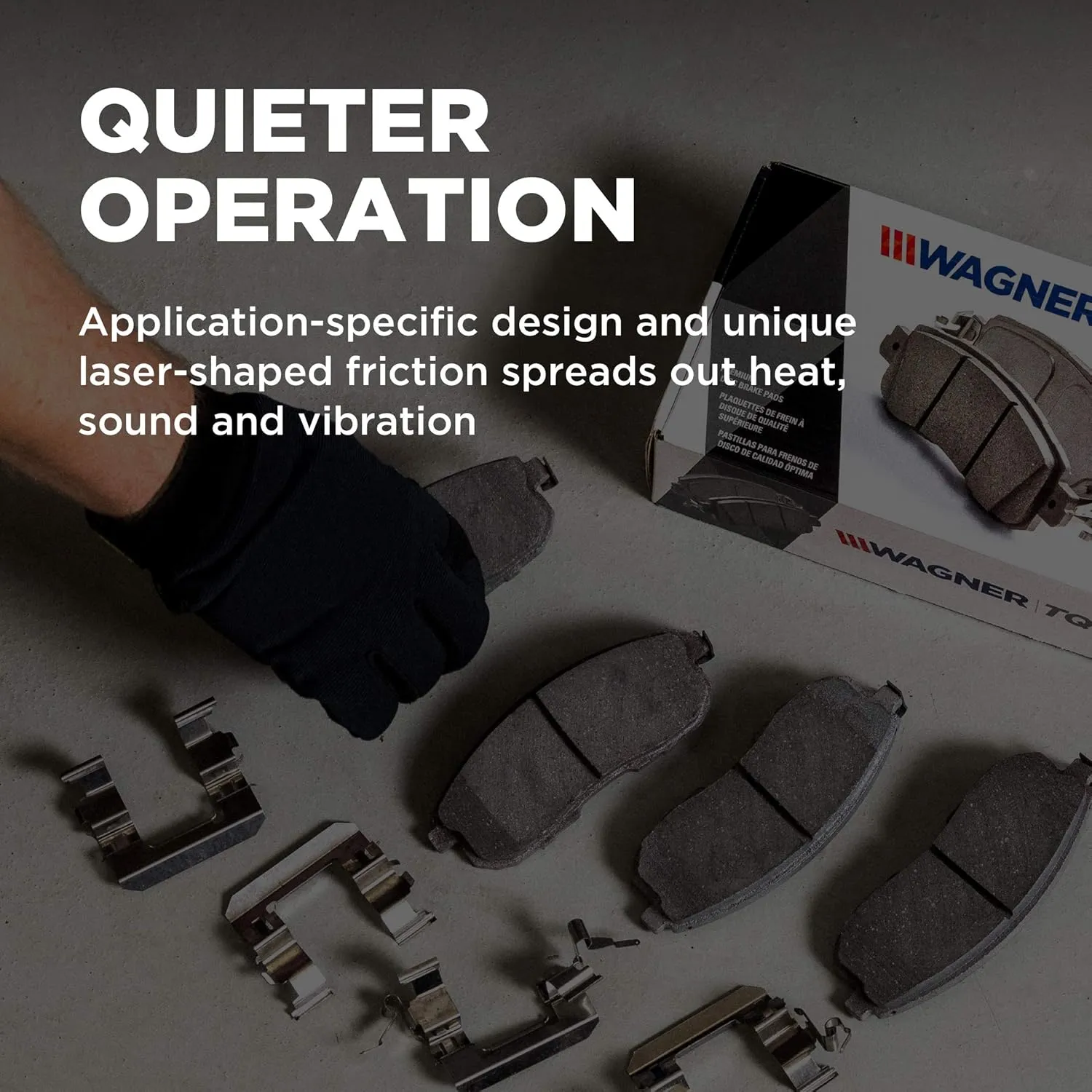 Wagner ThermoQuiet QC430 Ceramic Disc Brake Pad Set