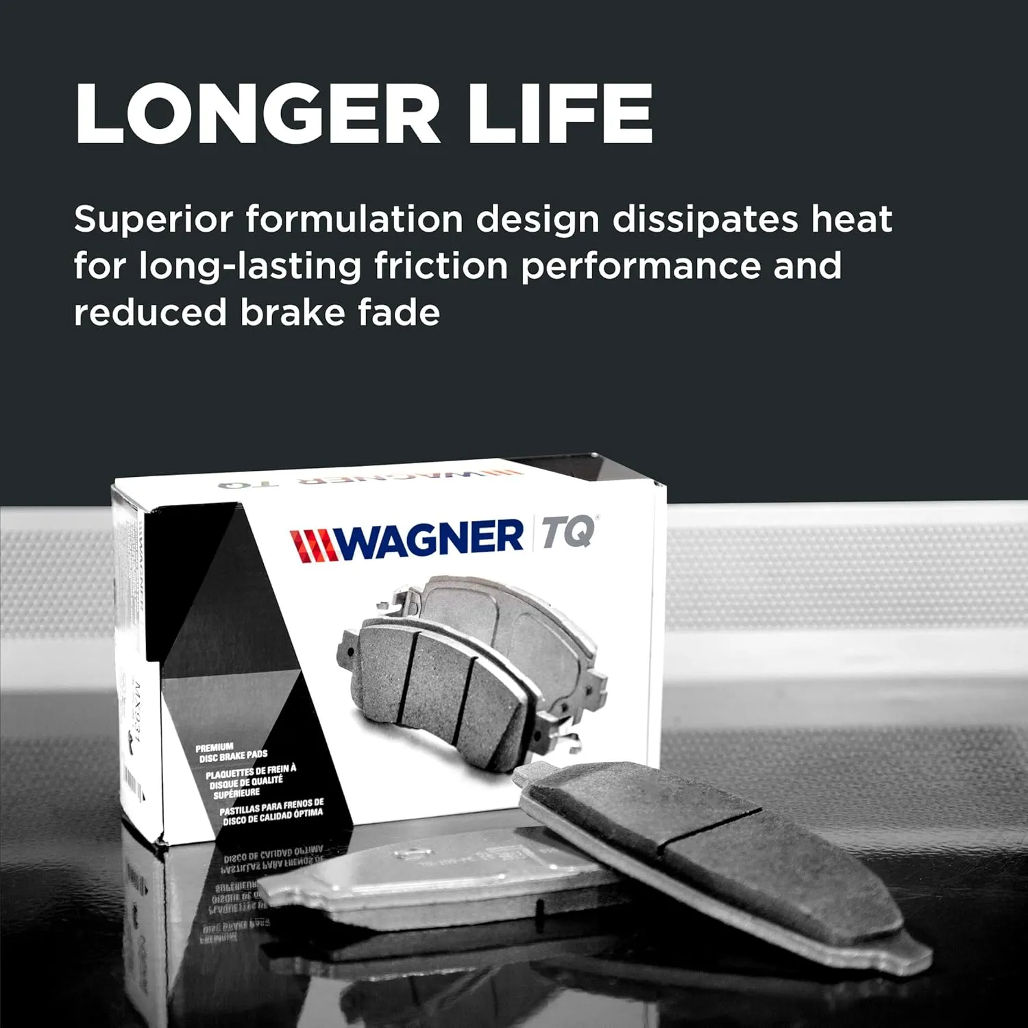 Wagner ThermoQuiet QC430 Ceramic Disc Brake Pad Set