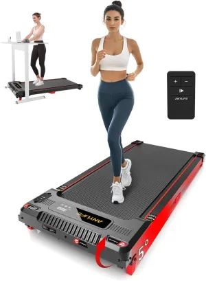 Walking Pad Treadmill, Anylife Incline Walking Under Desk 265lb Capacity, 2.5HP Portable Treadmills for Home, Compact Treadmill Small Running Pad with LED Display, Remote Control