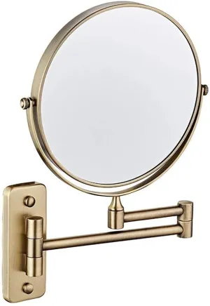 Wall Mounted Mirror Extending Folding Bathroom Shaving Cosmetic Make Up Mirror 3X Magnification