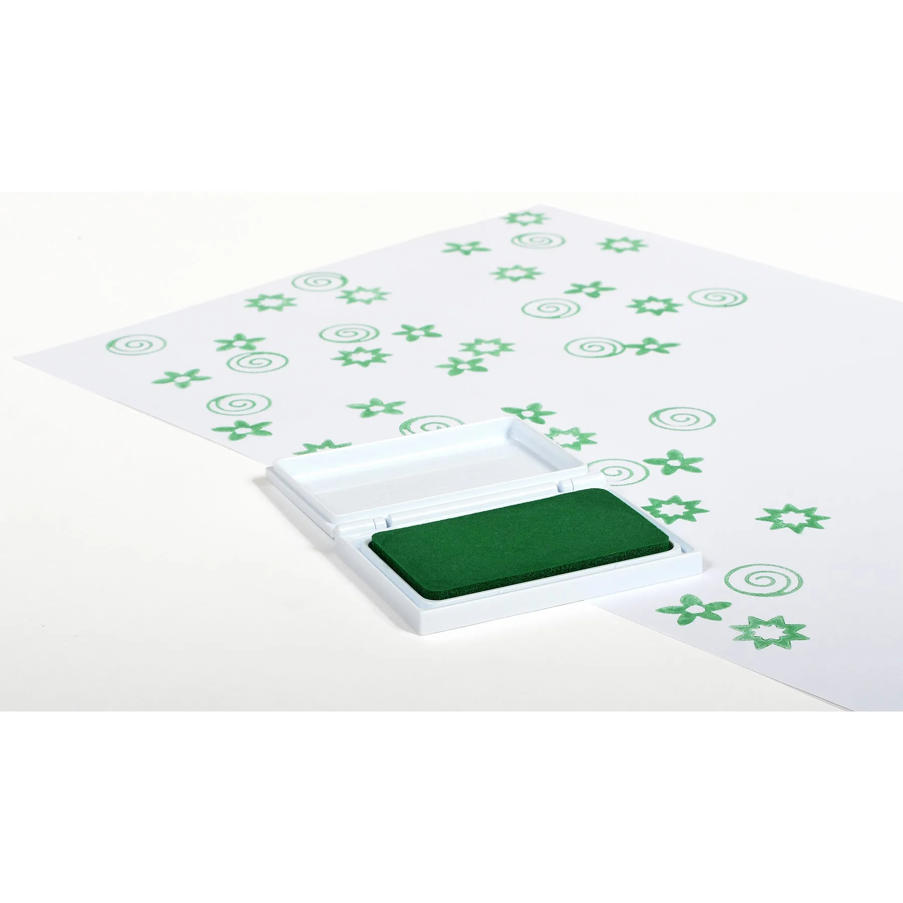 Washable Stamp Pad - Green - Pack of 6