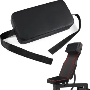 Weight Lifting Pad Bench Chest Press Back Pad for Free Weight Bench Exercises and Chest Press Support Non Slip PVC Leather Foam Support for Home Gym Strength Training