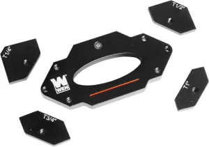 WEN 6-Piece Corner Chamfer Jig and Template Set for Routers (RA002T)