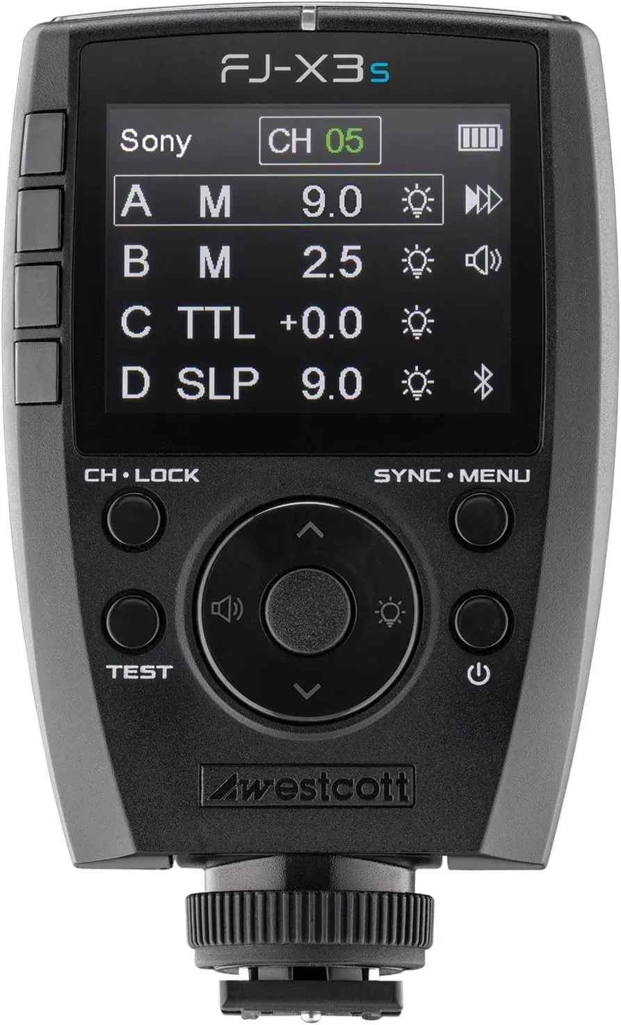 Westcott FJ-X3 S Wireless Flash Trigger Compatible with Sony (Dedicated Hot Shoe Mount) for FJ Wireless System Control