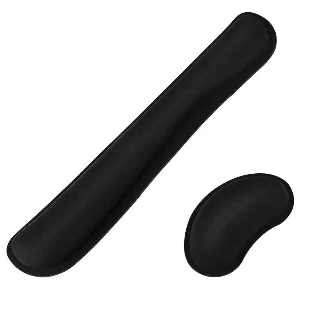 Widen Memory Foam Mouse Pad & Keyboard Wrist Support