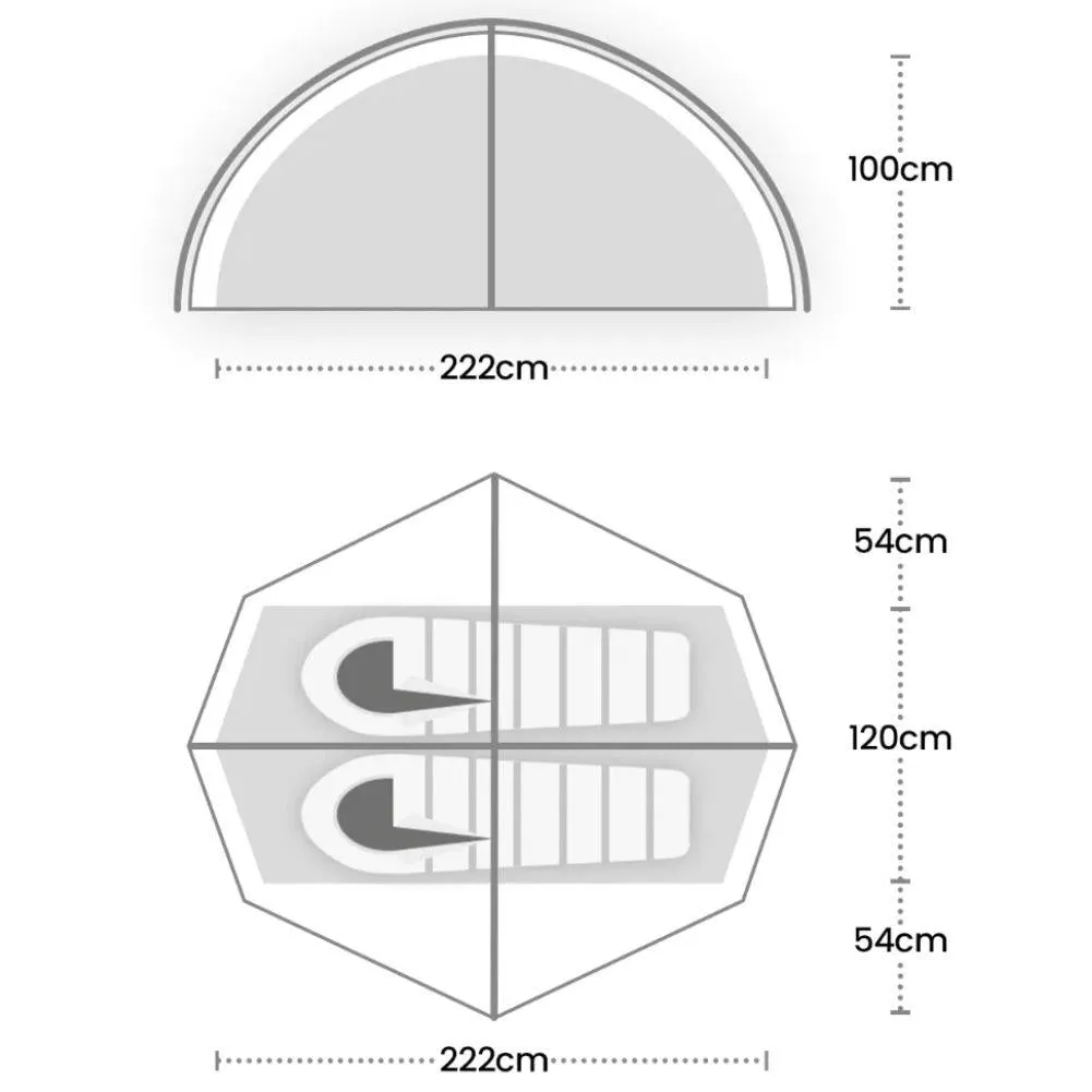Wild Country Helm Compact 2 Tent - 2 Man Tent (2025)
