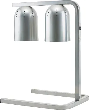 Winco EHL-2C Stainless Steel Electric Heat Lamp,Silver