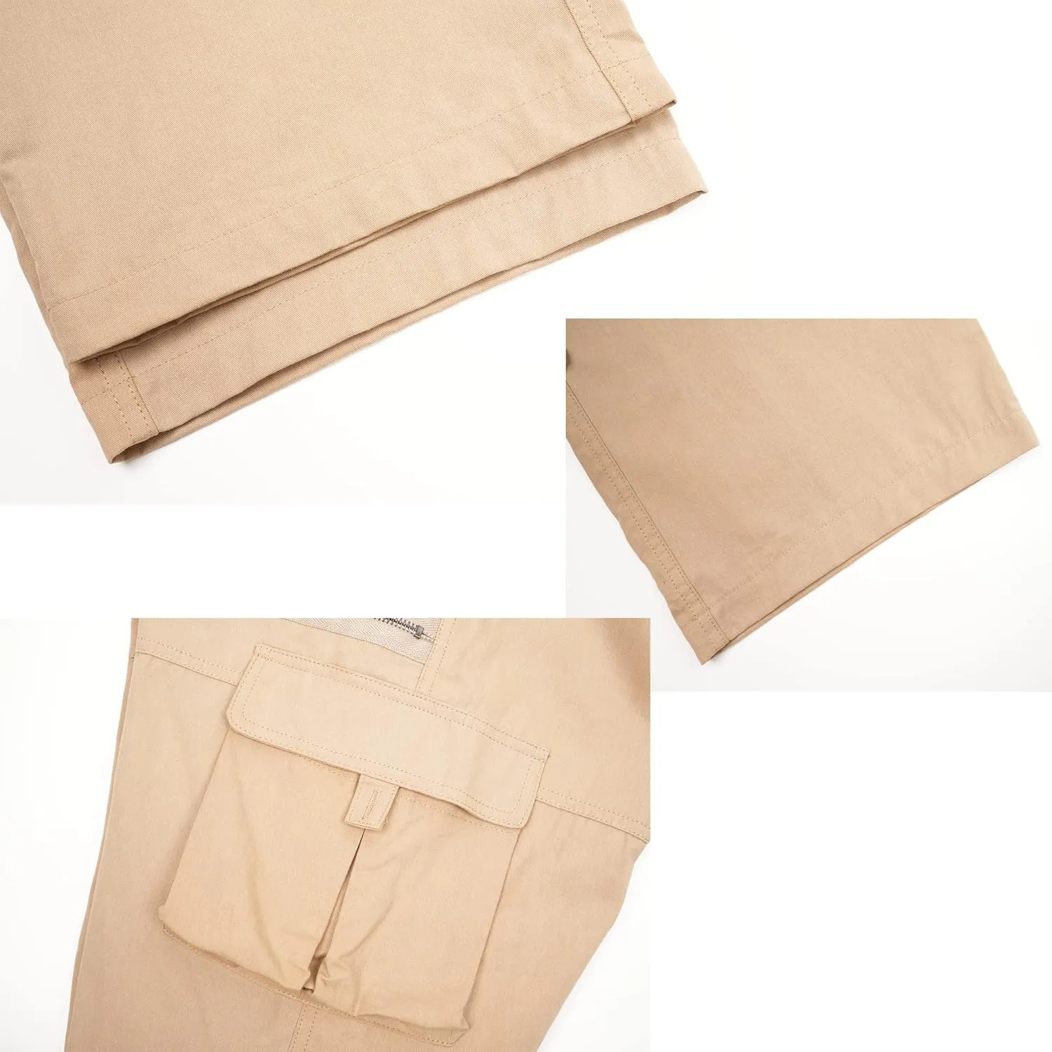 Women's Tactical Active Loose Multi-Pockets Cargo Pants Casual Combat Military Trouser