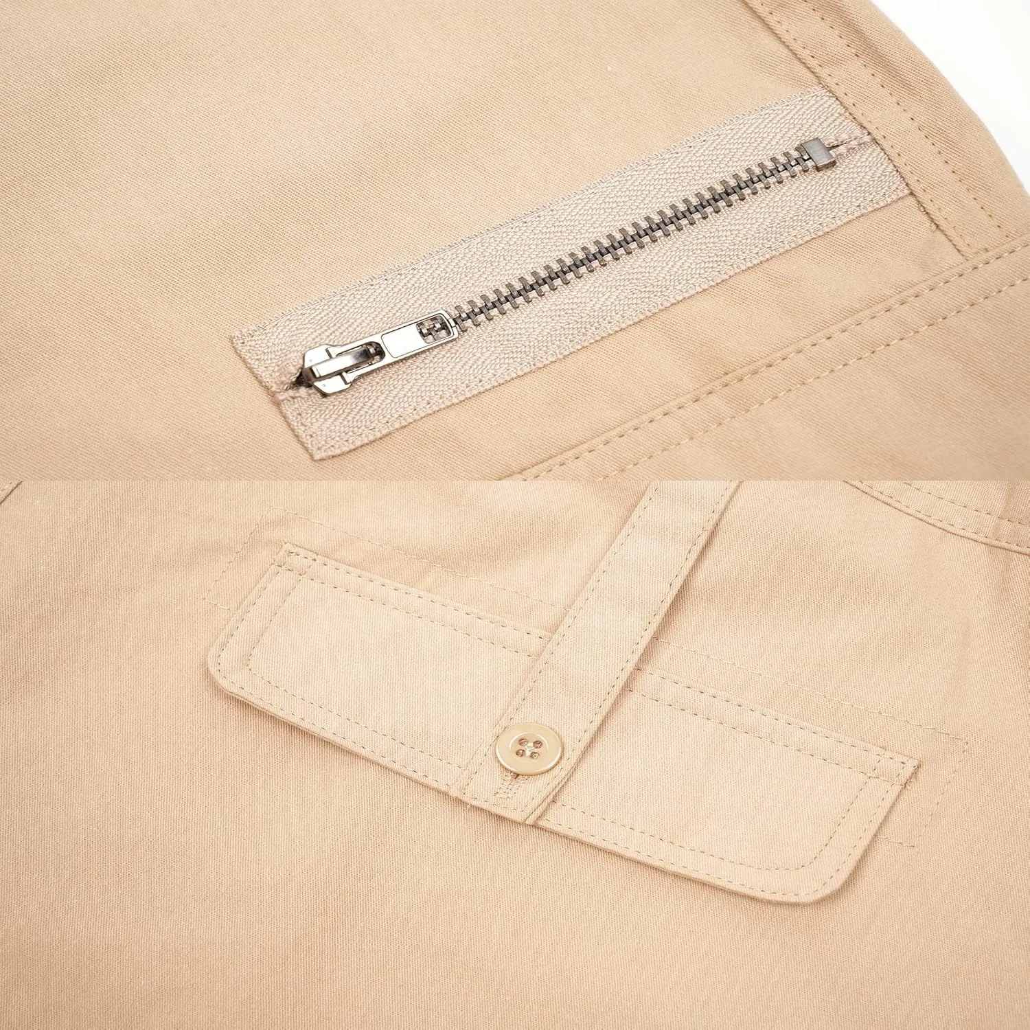 Women's Tactical Active Loose Multi-Pockets Cargo Pants Casual Combat Military Trouser