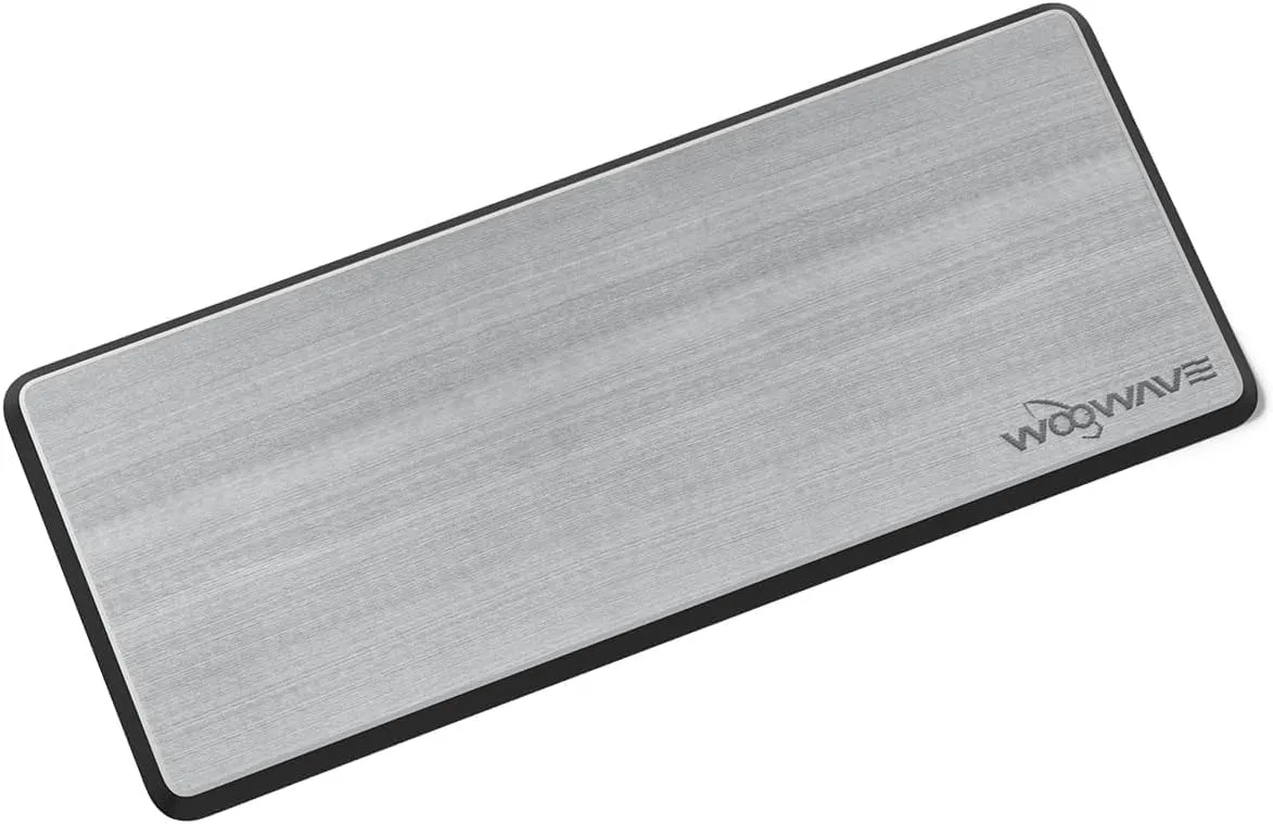 WOOWAVE EVA Helm Station Pad with Adhesive Backing Non Slip Boat Standing Mat 13mm Foam Boat Helm Pad for RV Sea Deck 36 inches X 16 inches, Teak