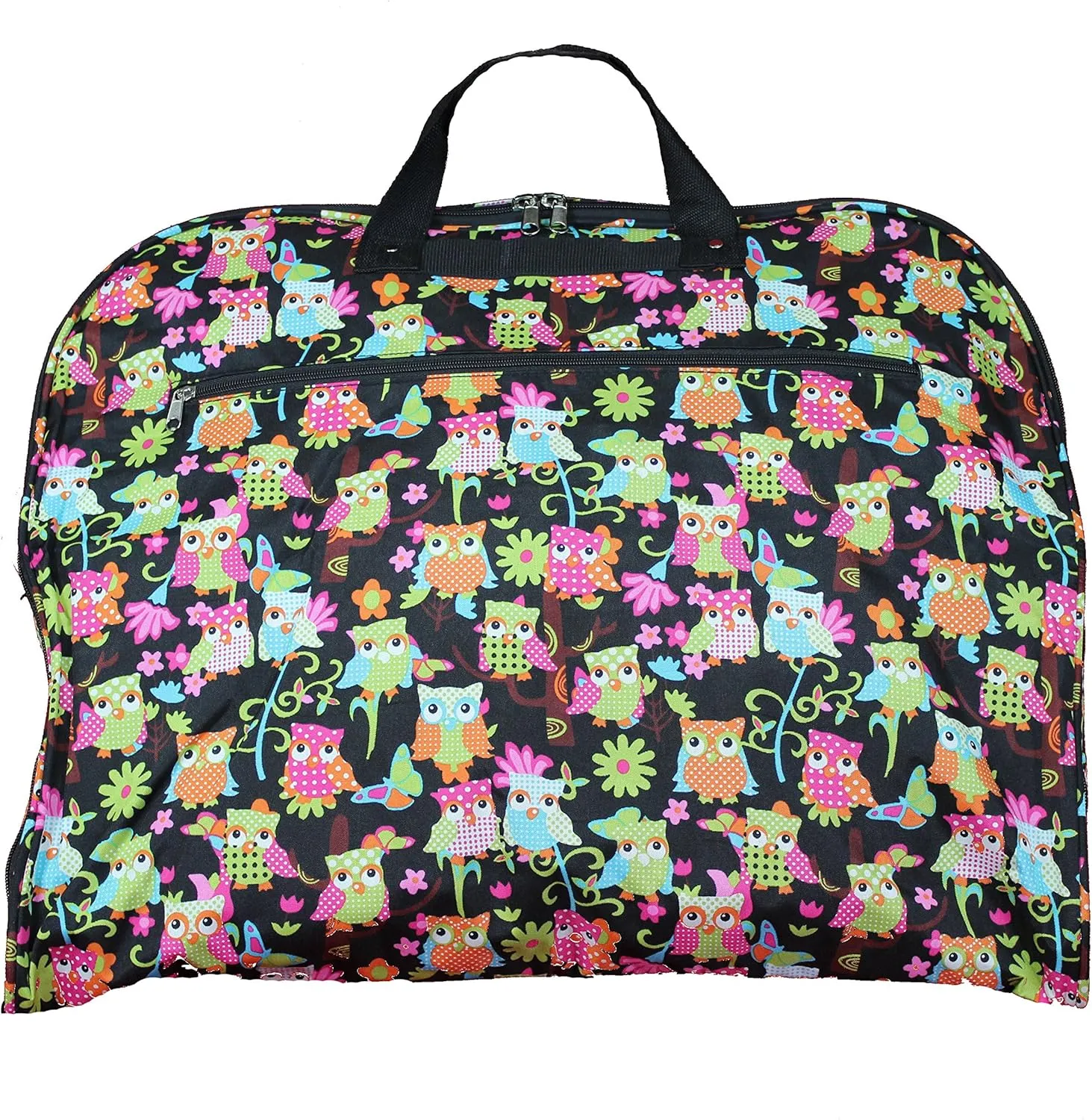 World Traveler 40-Inch Hanging Garment Bag - Multi Owl,One Size