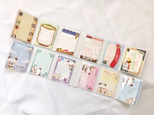 X 08434 Crux Moji Moji Panda Sticky Note Pads-DISCONTINUED