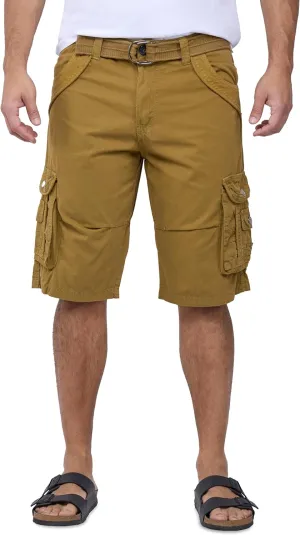 X RAY Mens Cargo Shorts Camo & Solid Colors 12.5" Inseam Knee Length Classic Fit Multi Pocket (Big and Tall Shorts for Men)