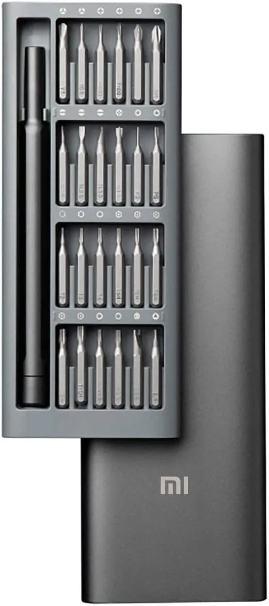 Xiaomi Magnetic Driver Bit Set - 24 Piece Pocket Screwdriver Tool Kit for Electronics Repair
