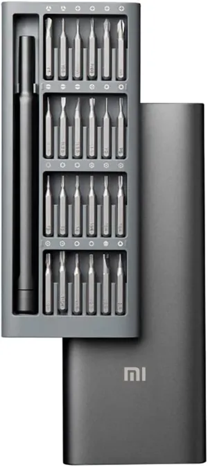 Xiaomi Magnetic Driver Bit Set - 24 Piece Pocket Screwdriver Tool Kit for Electronics Repair