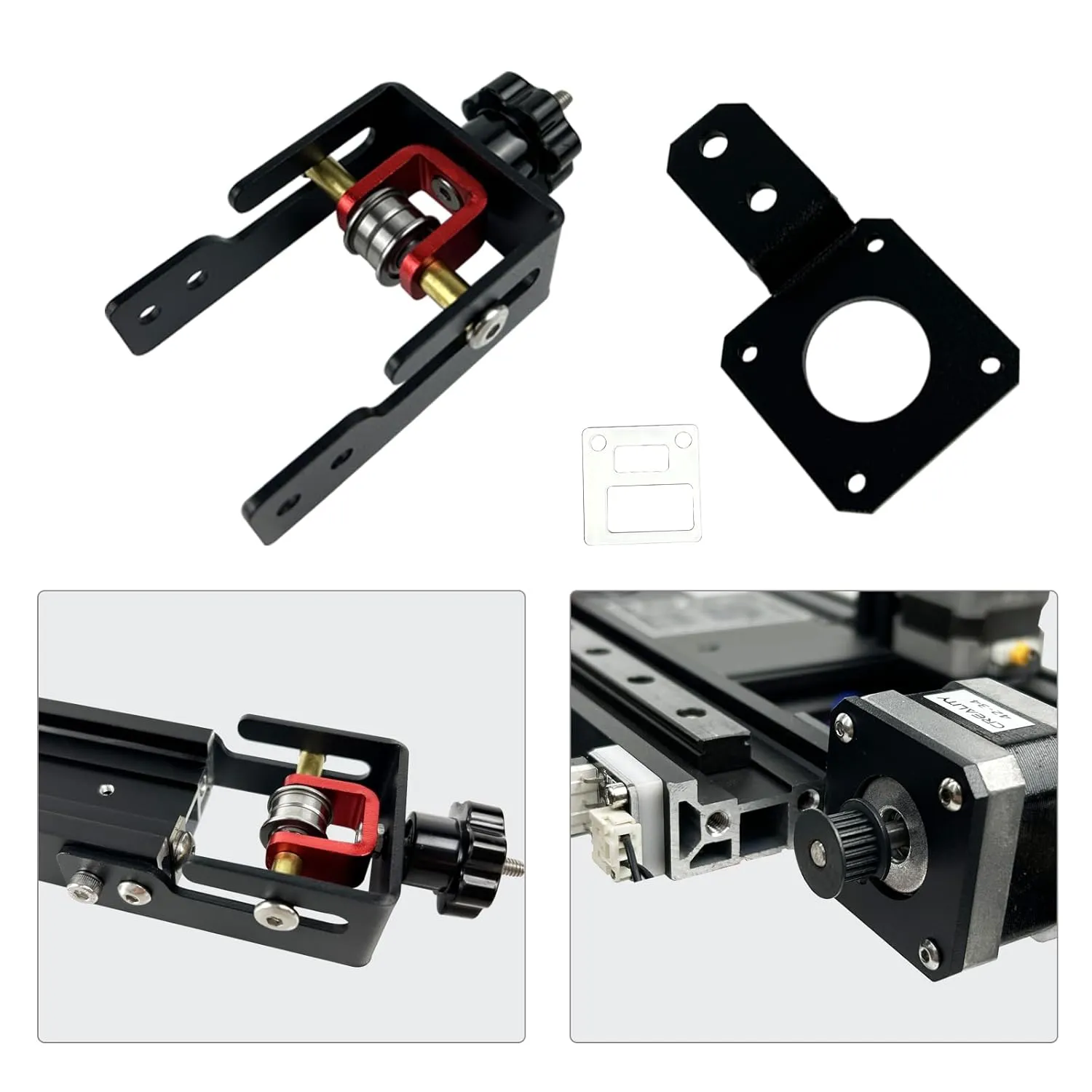 Y-axis MGN12H Linear Rail Guide Kit V3.2 Ender 3/3 pro/3 neo 3D Printers Upgrade Include Custom 4020 Profile and All Accessories from ChowThink