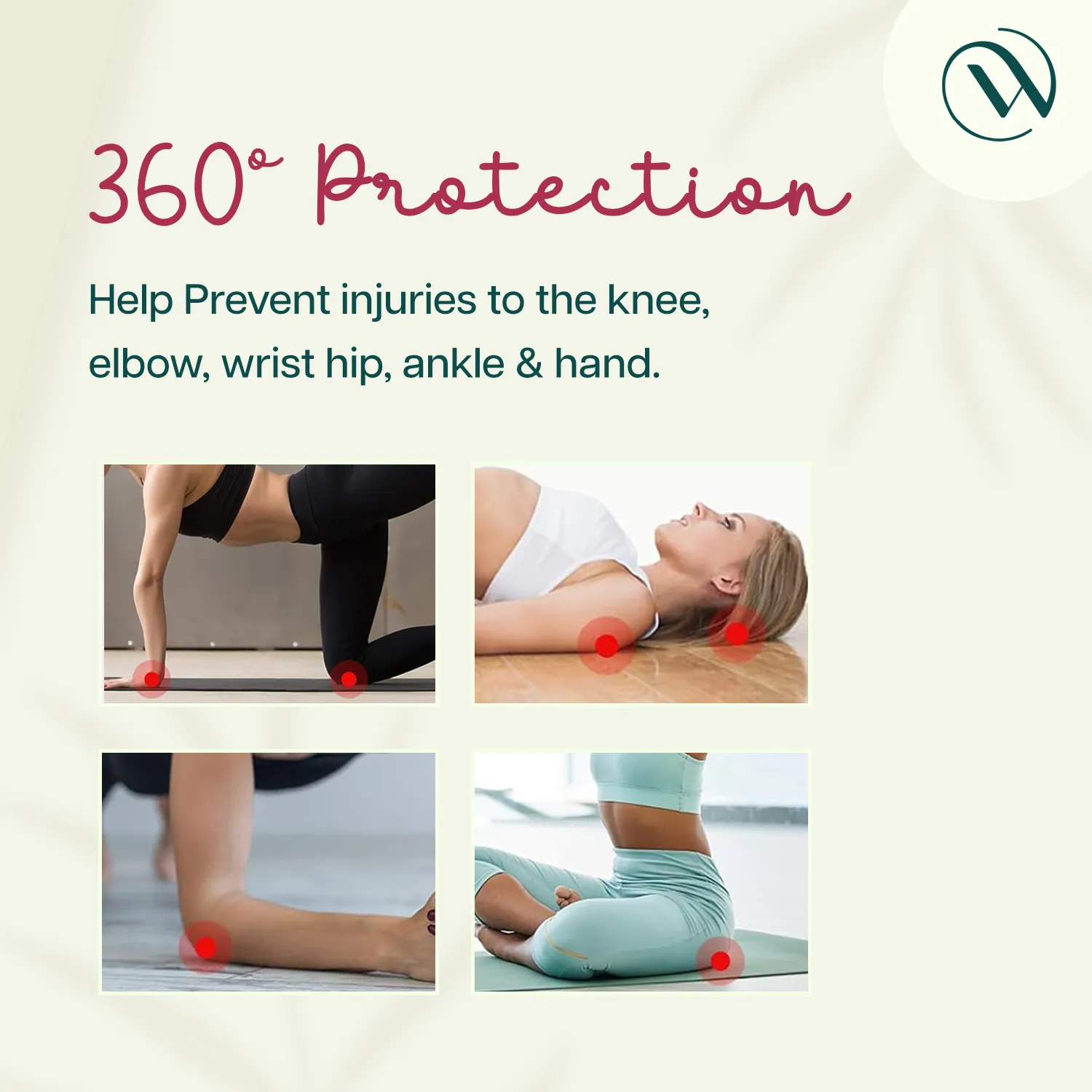 Yoga Knee & Elbow Pad