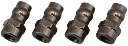 **Yokomo Aluminum Hard Coated Shock Cap Ball Set (4)