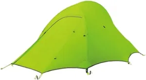 YYDS Tents for Camping Easy Set Up Camping Tent Waterproof Double Layer Tent Hiking Cycling 2 Person Camping Tents (Color : Green)
