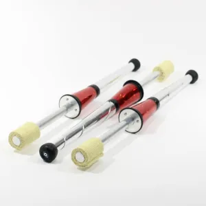 Zeekio Fire Torch Juggling Club Set - Premium Quality - Set of 3 (All Red)