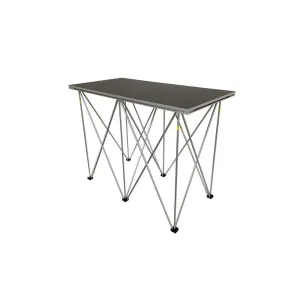 ZZip Portable DJ Stage Table Booth Deck Controller Stand